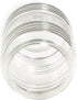 3-Inch 924076 Jelly Jar Light Replacement Glass, Clear Cylinder, Opening Design House