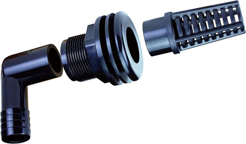 Lifegard Aquatics 1/2-Inch Bulkhead Fitting Kit