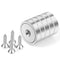 Neosmuk Magnets with Screws,22lbs+ Heavy Duty Rare Earth Neodymium Mounting Magnets with