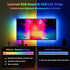 18ft 12V RGB Smart IC COB LED Strip Light Addressable Chasing Color LED Light Strip Multicolored Flexible RGB Lights