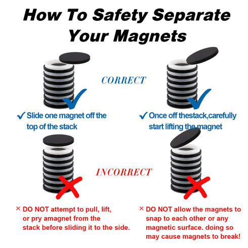 LOVIMAG Super Strong Neodymium Disc Magnets, 1.26 inch x 1/8 inch, 16 Pack Powerful Permanent Rare Earth Magnets