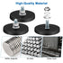 M6 30LBS, 12 Pack M6 M6 Winspeed Rubber Coated Magnet Anti-Scratch Neodymium Magnet Rubber Coated Mounting Magnets Base