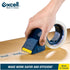Excell Lightweight Packaging Tape Dispenser, 2 Inch Wide Hand-held Tape Gun for Office Moving and Mailing (1 Gun + 2