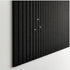 Large Cork Board for Office, Black Felt Board Alternative, Slat Wall Paneling, Felt Bulletin Board Tiles for Wall