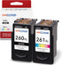 INKCLOUD Compatible Ink Cartridges Replacement for Canon 275XL and 276XL Combo for Canon PIXMA TS3520 TS3522 TS3500