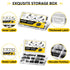 274Pcs Roll Pin Set, Slotted Metric Roll Pins in 65Mn Steel for Home Improvement & Automotive Repair