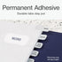 Redi-Tag Laser Index Tabs, White, 180 Tabs, 7/16" x 1", Permanent Adhesive, Customizable Divider Labels