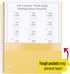 Five Star Wirebound Notebook - 1-Subject, 100-Count, Wide Rule, Royal Blue (72023)