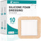 ZMZPA Silicone Foam Dressing 6x6 Gentle Border, Super Absorbent Wound Dressing, Bed Sore