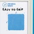 Mini Dry Erase Erasers, RNKP 24 Pack Magnetic Whiteboard Dry Erase Blackboard Erasers for Kids and Classroom Teacher Supplies, Home and Office (2 x 2 Inch) Blue by RNKP