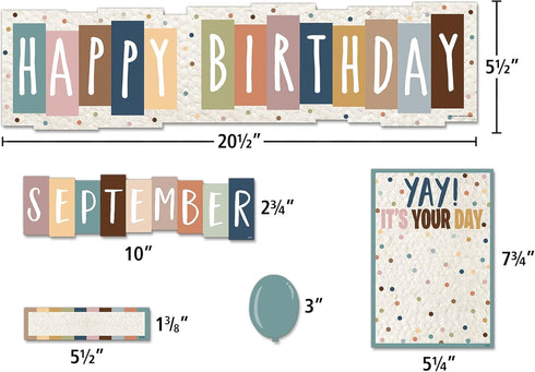 Teacher Created Resources Mini Bulletin Board Happy Birthday Everyone is Welcome (TCR7123)