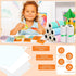 HuiJuKeJi 9 Rolls Mini Printer Sticker Paper - Thermal Self-adhesive Paper for Pocket Printer