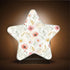Burbuja 0.2W Wildflowers LED Night Light Plug into Wall Star-Shaped Nightlight Dusk to Dawn Auto Sensor for Bedroom
