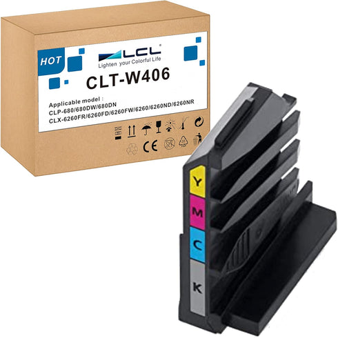 LCL Compatible Waste Toner Bottle Replacement for Samsung SL-C410W, SL-C430, SL-C460FW, 1-Pack