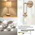 uxcell 2Set 200mm/7.87" M10 Straight Pipe Lamp Stems Rod Kit, Carbon Steel Double End Fine Thread Rod with Lock Nuts