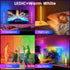 Borllyem 47Modes Smart ICRGB LED Lights Bars, TV Backlight with Double Light Beads, App Control, RF Remote, Music