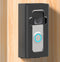 Adhesive Mount Compatible with Video Doorbell, No-Drill Mounting Bracket Cover Holder, Not Block Doorbell Sensor