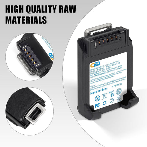 CBQ RS5100 RS51 RS61 RS6100 RS5100 RSBT5 RS61B0 RS61C0 RS51B0 RS51C0 2D PN:BT-000397 BT-000398 BTRY-RS51-4MA01