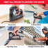 YEAHOME 6-in-1 Heavy Duty Staple Gun, Manual Brad Nailer with 5000 Staples for DIY Carpentry, Crafts, Decoration