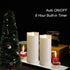2"x5" LED Battery Operated Candles Plastic Flickering Flameless Candles with Timer Outdoor Waterproof Wedding Party