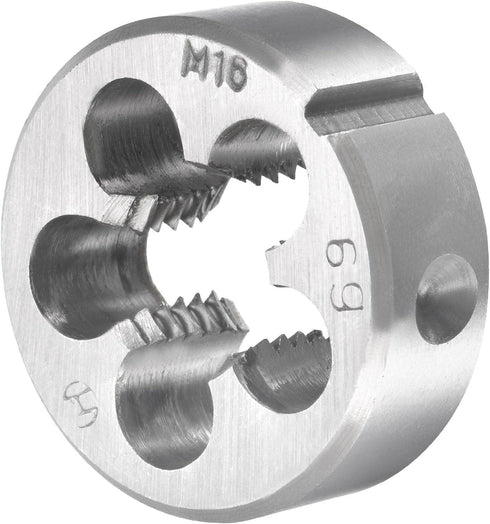 uxcell M16 x 2mm Metric Tap and Die Set, Machine Thread Screw Tap & Die Kit for Nut Screw Bolt Repair