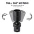 10 3/8" Set, 6 Metric,10-19mm CASOMAN PCS Drive Deep Standard Universal Impact Socket Point, CR-MO