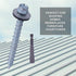BHTOP Metal Roofing Screws 10 x 1-1/2 inch Hex Head Sheet Metal Roof Screw with EPDM Washer (250Pcs)