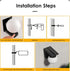 Ip65 3 3600mAh Solar Porch Lights Outdoor, Dusk to Dawn Solar Wall Lights Outdoor Waterproof, Color, Wall Lanterns