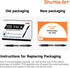 Shuttle Art Black Gel Pens, 100 Pack Retractable Medium Point Rollerball Gel Ink Pens for Office School