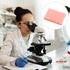 PATIKIL 96 Wells PCR Tube Rack, 4pcs Waterproof Tubes Filling Tray, Centrifuge Tube Holder for 0.2ml Test Strips Tubes,
