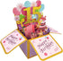 Asmallgf Sweet 15th Birthday Popup Card for Him Her, Naughty Fifteen Bday Gifts