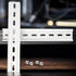2 Pieces DIN Rail Slotted Aluminum, 8" Long x 35mm Wide with 4 #10 Stainless Steel Screws for Mounting