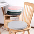 GWTYR Office,E,30x30x3cm(12x12x1inch) Round Chair Cushions for Dining Chairs,Seat Cushion Memory Foam Soft Chair Pad