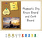 OWLKELA Dry Erase Cork Board 16.5"x12.6" | Notice Pin Board, Memo Board with Wooden Frame and Push Pins