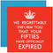 CENTRAL 23 Happy 60th Birthday Card - 'Fifties Have Expired' Funny Card for Men & Women Age 60 - Includes Fun Stickers