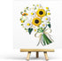 Sunflower Greeting Card for Mom, Happy Birthday and Mother Day Quilling Cards, 3D Handmade Art, Design Greeting Card