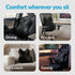 Everlasting Comfort Lumbar Support Pillow for Office Chair - Memory Foam Back Cushion for Car Seat - Promotes Better