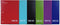 Mintra Office Spiral Notebooks - 6 Pack, Poly Cover, College Ruled, 70 Sheets for School, Office, Business, Professional