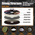 Merryland Cut Off Wheel 4 1/2 Inch for Angle Grinder, Ultra Thin Metal Cutting Wheel 25 Pack, Iron Stainless Steel