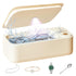 Nkove Ultrasonic Jewelry Cleaner with Retainer-Safe Tray, 4 Timer Modes, 47KHz Ultrasonic