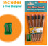Channie's My First Pencil, Easy-to-Hold Jumbo Pencils for Preschoolers, Kindergarteners & 1st Graders, Brown Wooden 2B Fat Pencils for Kids Ages 3-7, 2 Pack (5 Each) + Sharpener by Channie's