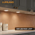 LUMILAND (2.7Wx3) (4000K), Wired LED Puck Lights Plug-in Lighting Natural White LED Cabinet Light for Kitchen Can Be