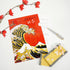 Plastic Documents File Folder, Japanese Fuji and Waves, Clear Pockets Plastic Sleeves, A4 (6 Packs, Bulk Pack)