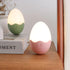 7 Kids Night Light, LED Touch Baby Egg Light for Nursery, Warm White & RGB Colors Changing, Tumbler Touch Night Lamp