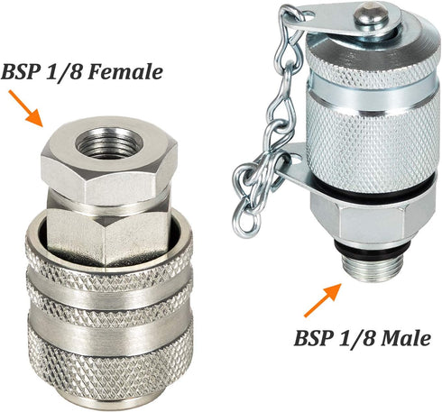 Bonbo Adap-CAT Hydraulic Pressure Test Coupling Kit for PD Series Coupler, USA Most Brand Excavator Construction Machinery by Bonbo