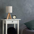 13.4 Inches Bulb) HAITRAL Small Bedside Table Lamp - Wooden Tripod Nightstand Lamp for Bedroom, Living Room, Office