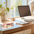 SAYEEC Desk Organizer with 3 Drawers and Pen Holder, Multi-Functional Storage Box for Office and Home