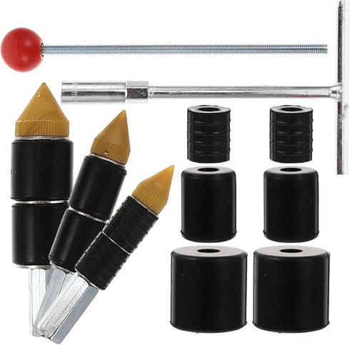 Tofficu Universal Hot-melt Water Stop Pin, Stainless Steel Tube Water Stop Needle for Plumbing Repair