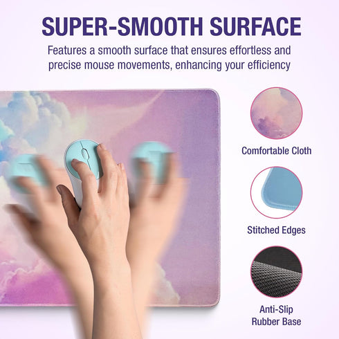Premium Quality Cloud Wrist Rest Keyboard, Mouse Pad, Wrist Rest Pad, Wrist Rest for Computer Keyboard, Cloud Drink
