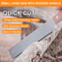 Small Hand Saw, 12inch Flush Cut Saw, Wooden Handle Flat Saw, Accurate Household Woodworking Tool for Garden, Pruning